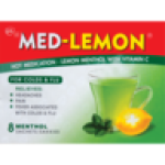 Lemon Menthol Flavour Hot Medication 8 Pack