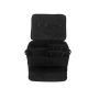 Double Decker Golf Bag Travel Shoe Bag Golf Bag Large Capacity - Black