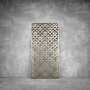 Wall Art D107 - 2900 X 1400 X 20 Indoor / Matt Black / No