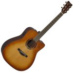 Yamaha TAG3 C Transacoustic Dreadnought Acoustic-electric Guitar - Sand Burst