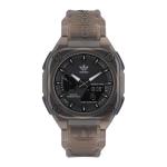 Adidas City Tech One Black Dial Watch
