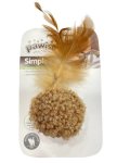 Pawise Simple Cat Ball – Assorted Mute Colours