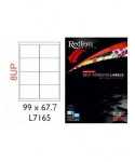 White Laser Label 99 X 67 7MM