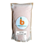 Ib Himalaya Salt Fine Gulabi Sendha Namak 1KG - Pure Pink Rock Salt Mineral Powder For Everyday Cooking & Fasting Upvas Meals He