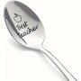 1pc Best Teacher Spoon Gifts For Women Men's Graduation Gifts Students Christmas Birthday Gifts Teachers Retirement Teacher's Day Gifts Spoon