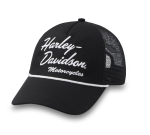 Women’s Harley-davidson Script Trucker Cap – Harley Black