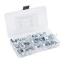 80PCS Dual Ear Hose Clamps Compatible With Vehicles