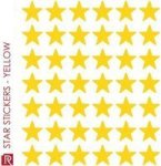 Star Stickers Yellow 168 Stickers