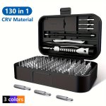 Mr Tools 130 In 1 Screwdriver Set With 117 Magnetic Screw Bits Precision Repair Tools Set For Phone Watch Laptop Birthday Gifts