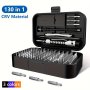 Mr Tools 130 In 1 Screwdriver Set With 117 Magnetic Screw Bits Precision Repair Tools Set For Phone Watch Laptop Birthday Gifts Christmas Gifts