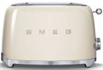 Smeg Retro 2 Slice Toaster Cream - TSF01CRSA