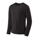 Mens Long-sleeved Capilene Cool Lightweight Shirt - - Forge Grey: Feather Grey X-dye XL