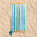 Mariner Mood Velour Beach Towel
