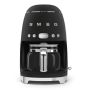 Smeg 50'S Retro Style Filter Coffee Machine -black Matt