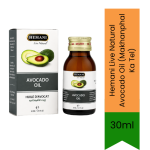 Live Natural Avocado Oil Makhanphal Ka Tel 30ML - Hair & Skin Care For External Use Only - 30ML
