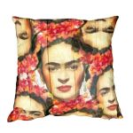 Red Flowers And Frida Kahlo Luxury Scatter