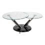 Coffee Tables - Round Tempered Glass