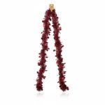Red & Gold Star Tinsel