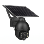 Wifi Steel Solar PTZ Camera With Memorycard