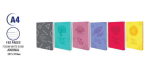 Hor Scribblz A4 Journal – Soft Touch Rounded Corners – 432975