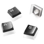 Steelseries 60200 Prismcaps Universal Double Shot Pbt Keycap Set - Black