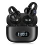 Wireless Ear Clip Bone Conduction Headphones Bluetooth 2023 New Sport Bone Conduction Earbuds Bluetooth 5.3 Bone Conduction Head Set Waterproof Spo