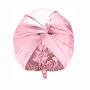 Temu Double Layer Satin Hair Bonnet – Adjustable Sleeping Cap