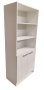 Oxford 5 Shelf 2 Door - Book/filing Cabinet 60CM - White
