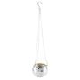 Mirror Garden Pots Planters Disco Ball Outdoor Flower Pots A