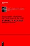 Subject Access - Preparing For The Future Hardcover