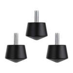 K&f Concept Universal 3 Piece Anti-slip Rubber Tripod Feet Replacements KF31.050