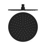 - Large Shower Head Blackened Brass