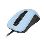 USB Wired Optical Mouse-3 Buttons 1200 Dpi Plug & Play – MU120 – Blue Black