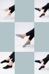 Pack Of 5 Senza Unisex Secret Socks Cotton Blend Sox