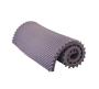 Convoluted Foam Mattress Topper Grey Double Extra Length