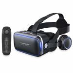 VR Headset For Iphone & Android Phone 3D VR Glasses For Tv Movies & Video Games VR Headset With Remote Controller Virtual Realit