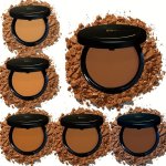 Bronzing Powder. 6 Colors. Wheat-toned Contouring Powder Set Oil Control Foundation Matte Dark Tone Concealer Foundation Contour
