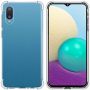 Galaxy A02 Clear Shock Resistant Armor Cover