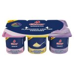 Clover Assorted Smooth Low Fat Yoghurt 6 X 100G