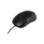 Volkano Earth Series Black USB Wired Optical Mouse