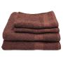 Eqyptian Collection Towel -440GSM -2 Guest Towels 2 Bath Sheets -brown
