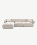 Leah 3 Seater Couch With Ottoman