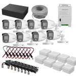 Hilook 8 Channel Colourvu Full Cctv Kit