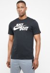 Nike Just Do It Swoosh Tee - Black & White