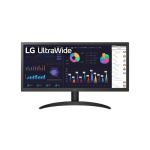 LG 26WQ500-B 25.7-INCH 2560 X 1080P Uwfhd 21:9 75HZ 5MS Ips Lcd Monitor 26WQ500-B