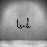 Tsek - L 450MM Matt Black Font 1