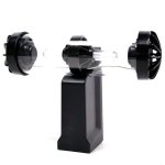 Unique Transparent Tube Blue LED Light Stereo Speaker