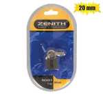 Zenith Padlock Iron 20MM Carded Marketplace Brits Bros