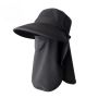 Breathable Face Mask & Neck Protector All-in-one Summer Travel Sun Hat