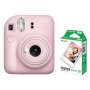 Fujifilm Instax MINI 12 Instant Film Camera Combo With 2 Films Blossom Pink
